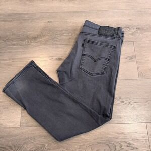 Levi's 511 Jeans Mens‎ 34 X 30 Gray Slim Fit Straight Leg Cotton Denim Pockets